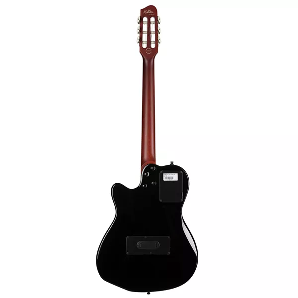 032181 ACS SLIM Nylon Black HG Электро-акустическая гитара, Godin