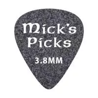 Mick’s Picks Медиаторы для бас-гитары (3шт), толщина 3.8мм, D'Andrea, BASS-2