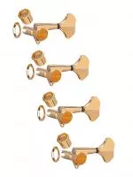 Колки для бас-гитары 4л, золото, Gotoh, GB350-GG-L4