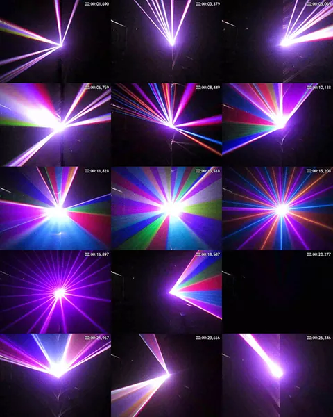 B20000+RGB Лазерный проектор, анимационный, полноцветный, Big Dipper