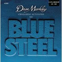 Blue Steel Комплект струн для 5-струнной бас-гитары, сталь, 50-128, Dean Markley, DM2680