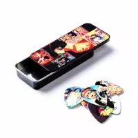Jimi Hendrix Montag Медиаторы 12шт, толстые, в коробочке, Dunlop, JH-PT08H