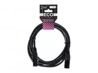 Кабель микрофонный 3м, ZZcable, E1-XLR-M-F-0300-0