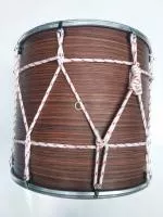 Барабан кавказский 13" (34х31 см) с чехлом, цвет орех, MEZZO, MZ-B13o