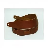 Leather Ремень для гитары, кожаный, цвет каштан, Fidel, FL50026L