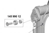 14599012 PBP Bearing roll Опорный ролик пружины педали бас-барабана, Sonor