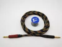Кабель инструментальный Silent, в оплетке, 3м, ZZcable, G28-JS-J-0300-0