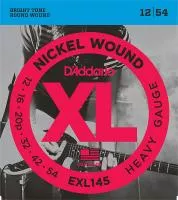 EXL145 XL NICKEL WOUND Струны для электро-гитары Heavy 12-54 D`Addario
