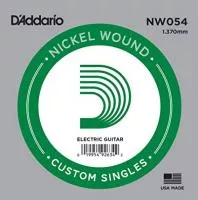 NW054 Отдельная струна для акустической гитары, D'Addario