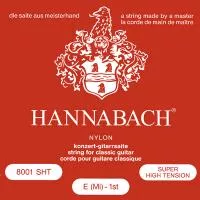 800SHT Red SILVER PLATED Комплект струн для классической гитары, нейлон/посеребренные Hannabach