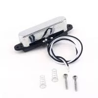 Звукосниматель магнитный сингл, для Tele, нековый, хром, Musiclily, MX1252CR