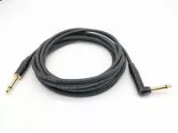 Кабель инструментальный, прямой/угловой, 4м, ZZcable, E15-JR-J-0400-0