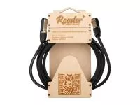 Кабель инструментальный, 3м, угловые коннекторы,  Rooster., RUS1303