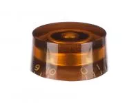 Ручка потенциометра, янтарь, метрическая, Hosco, KA-110