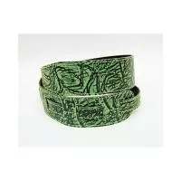Leather Tigina Ремень для гитары, кожаный, древо жизни, Fidel, FL8015LT