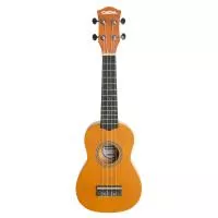 Linden Series Укулеле сопрано, с чехлом, желтый, Cascha, HH-3964