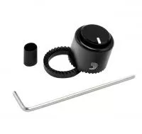 PW-LNPL-01B Loknob Ручка-фиксатор потенциометра, метал, большая черная, Planet Waves