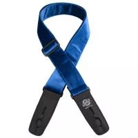Ремень для гитары с блокировкой, бархат, синий, Lock-It Straps, D'Andrea, LIS-020-CV2-BLU
