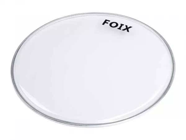 Пластик для малого и том барабана 14", прозрачный, Foix, FDH-25TR-14  рис.2 