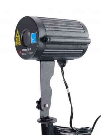 Garden Laser Лазерный проектор, красный+зеленый, водонепроницаемый, Big Dipper, MW007RG