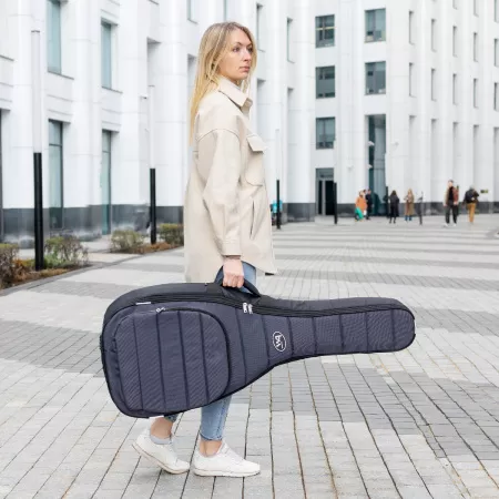 Classic Casual Plus Чехол для классической гитары, серый, BAG&music, BM1177