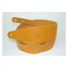 Leather Ремень для гитары, кожаный, цвет дыня, Fidel, FL50032L