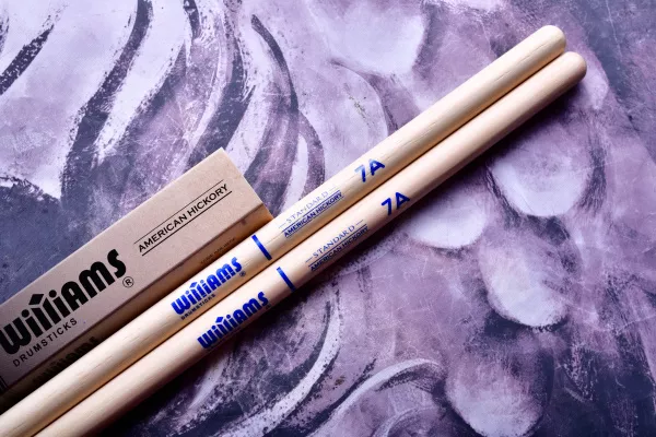 Standard Series 7A Барабанные палочки, орех гикори, Williams, DS-WST-7A  рис.2 