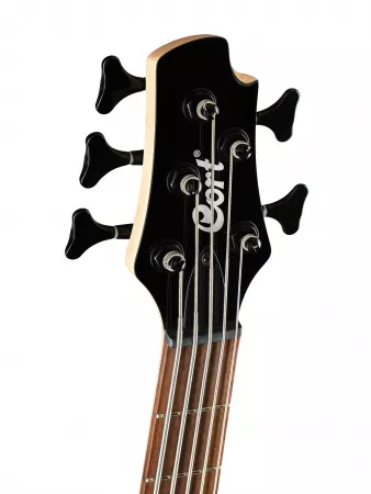 Artisan Series Бас-гитара 5-струнная, черная, Cort, C5-Deluxe-BK
