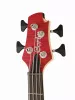 Artisan Series Бас-гитара, красная, Cort, A4-Plus-FMMH-OPBC