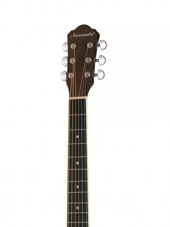 Акустическая гитара, с вырезом, коричневый санберст, Naranda, HS-4040-TBS