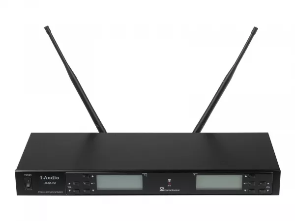 Двухканальная вокальная радиосистема, 2 ручных передатчика, LAudio, LS-Q5-2M  рис.2 