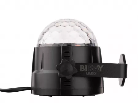 Светодиодный эффект «диско-шар» мини, RGB, LED 3х1Вт, Bi Ray, MM001