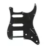 Пикгард для электрогитары Fender Stratocaster, 3 слоя, черная, Musiclily, MX0311