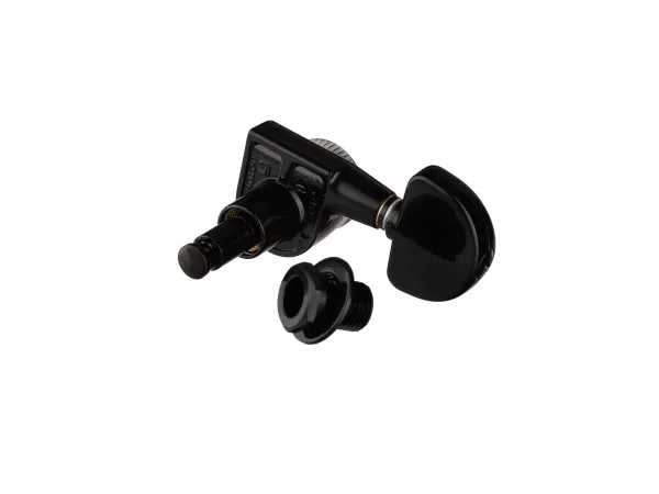 Колки для гитары 3+3, локовые, черные, Gotoh, SG381-MGT-20-B-L3+R3  рис.2 
