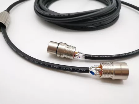 Кабель микрофонный XLR-M-F, 1м, ZZcable, G2-XLR-M-F-0100-0