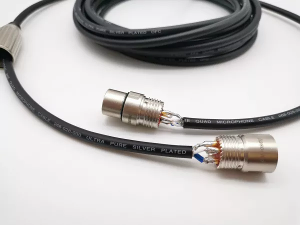 Кабель микрофонный XLR-M-F, 3м, ZZcable, G2-XLR-M-F-0300-0  рис.2 