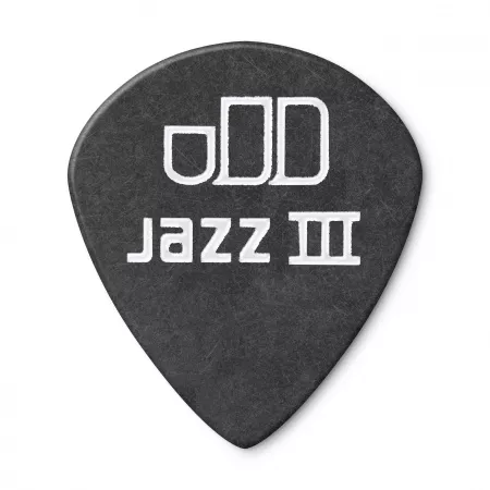 Tortex Pitch Black Jazz III Медиаторы 12шт, толщина 0,88мм, Dunlop, 482P.88