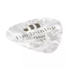 Genuine Celluloid Медиаторы, 12шт, тонкие, белый перламутр, Dunlop, 483P04TH