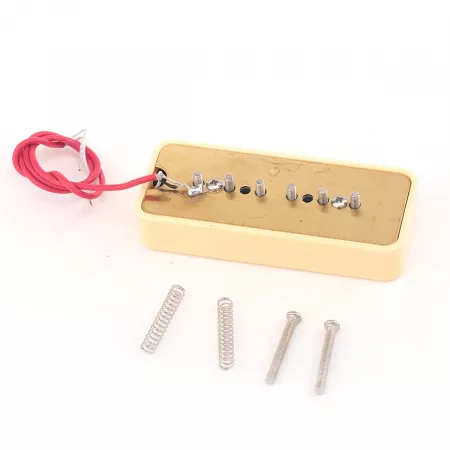 Звукосниматель магнитный сингл, для LP SG, нековый, кремовый, Musiclily, MX1255