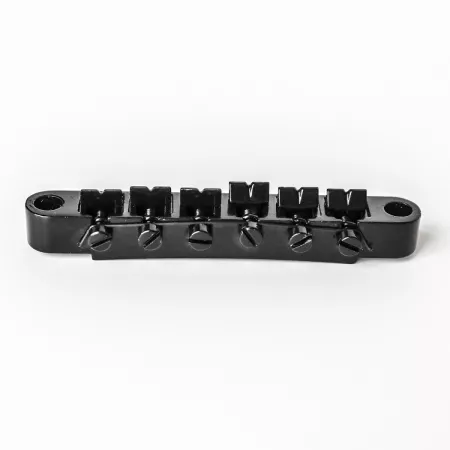 Бридж Tune-O-Matic для Gibson Les Paul, черный, Musiclily, M205BK