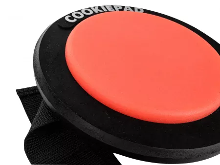 Тренировочный пэд наколенный, бесшумный, оранжевый, Cookiepad, COOKIEPAD-6KS