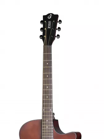 Гитара акустическая, с вырезом, коричневая, Foix, ZA-83CM-BR