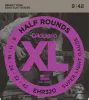 EHR320 Half Round Комплект струн для электрогитары, Super Light, 9-42, D'Addario