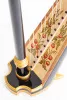 MLH0014 Capris Арфа 21 струнная (A4-G1), цвет - черный глянцевый, Resonance Harps