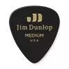 Genuine Celluloid Медиаторы, 12шт, средние, черные, Dunlop, 483P03MD