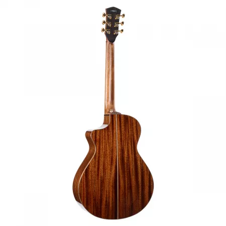 Masterpiece Series Электро-акустическая гитара, с чехлом, Cort, Modern-Burgundy-WCASE-TBD