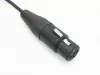 Кабель микрофонный 1м, ZZcable, E14-XLR-M-F-0100-0