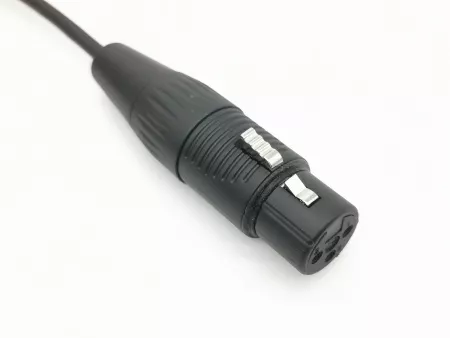 Кабель микрофонный 1м, ZZcable, E14-XLR-M-F-0100-0