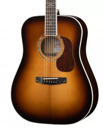 Gold Series Акустическая гитара, санберст, с чехлом, Cort, Gold-D8-WCASE-LB