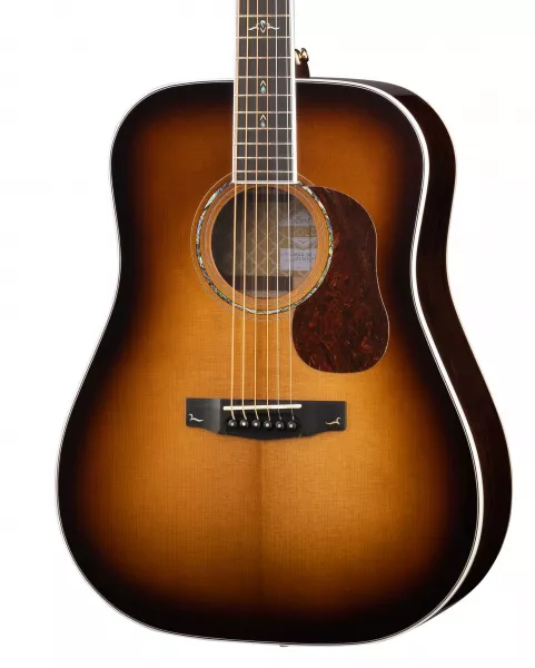 Gold Series Акустическая гитара, санберст, с чехлом, Cort, Gold-D8-WCASE-LB  рис.2 